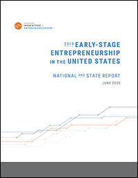 2019 Early-Stage Entrepreneurship National and State Report cover